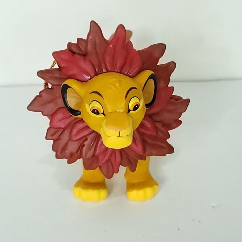 Disney Collectible Lion King Simba Christmas Ornament 1990 Groiler No Box